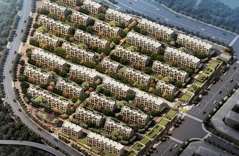 朗诗花漫里实景图