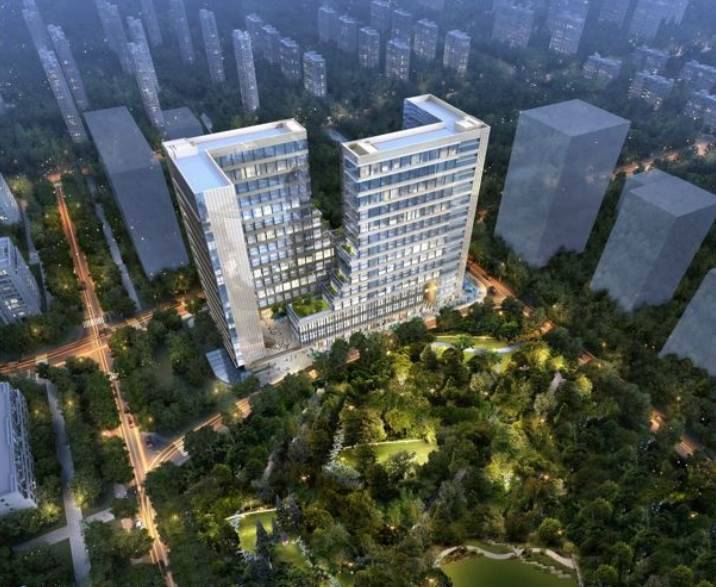 杭房揽翠实景图
