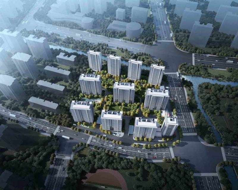 中天坤和大家·湖境天宸实景图