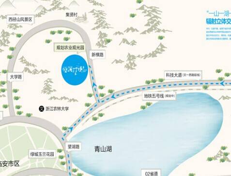 华元云溪竹境实景图