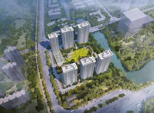 滨江兴耀枫翠岚湾实景图