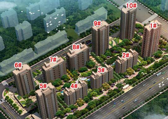 铂金名筑实景图