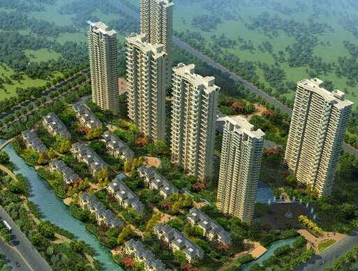 金隅江城府实景图