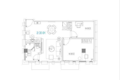a户型约74m2