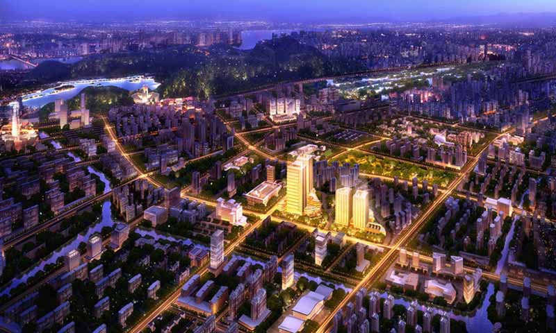 复地活力广场实景图