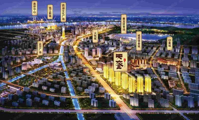 合景天銮实景图
