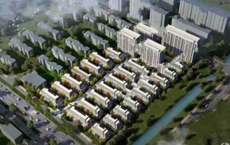 滨江春盛大江名筑实景图