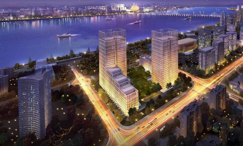 浙大网新双城国际实景图