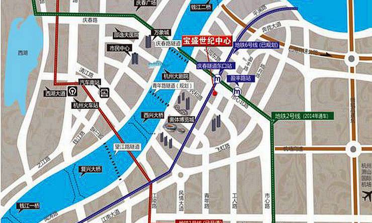 宝盛世纪中心实景图