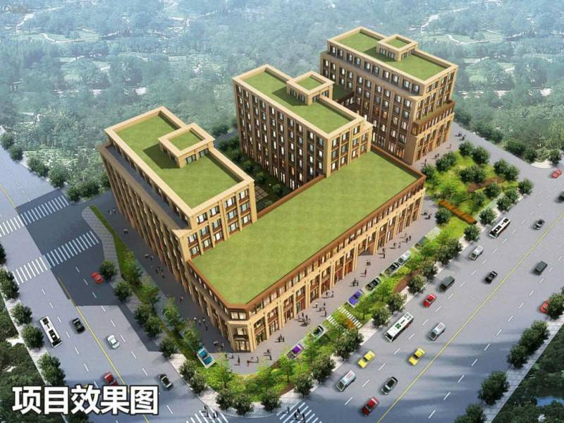 之江富城实景图