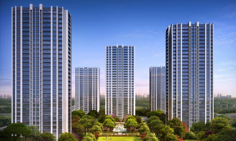 万通时尚公馆实景图