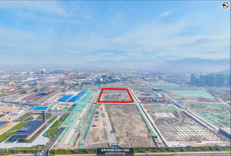 中交富春湾新城七号地块项目实景图