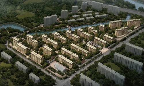 万科西庐实景图