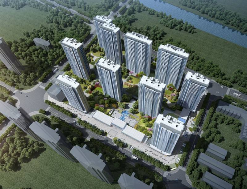 敏捷·星著柏悦府实景图
