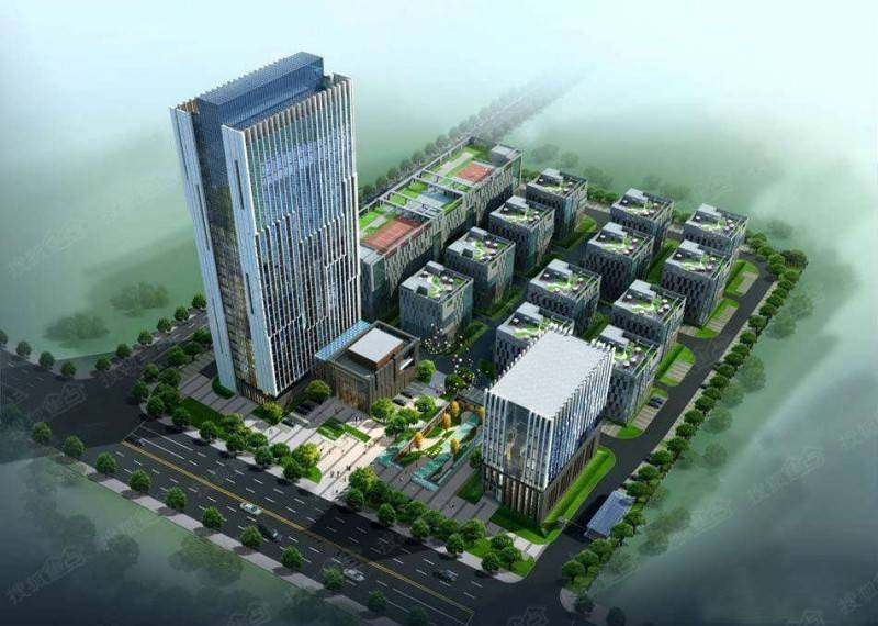 远景城市e谷实景图