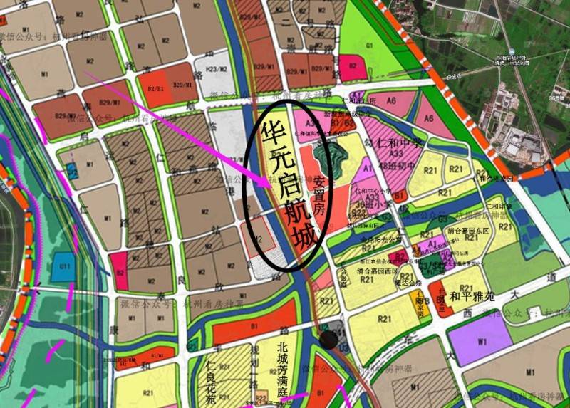 华元启航城：仁和板块土地详细规划图(高清版)免费获取
