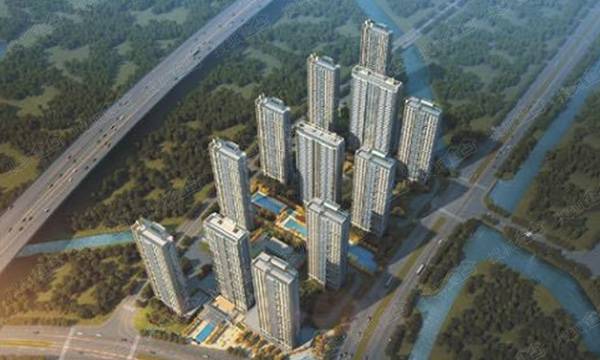 万科融信西雅图实景图