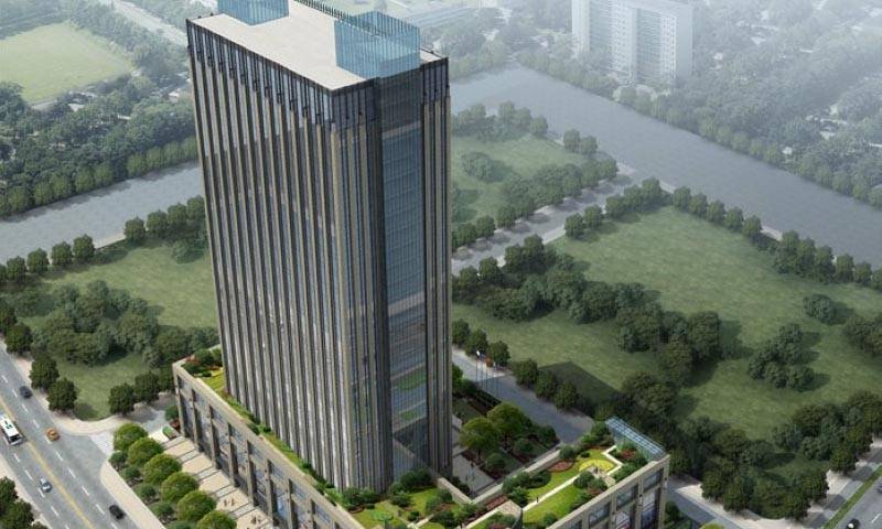 国泰科技大厦实景图