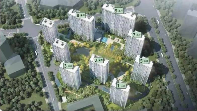 古墩彩虹轩效果图