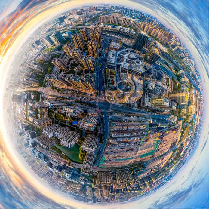 万融城实景图