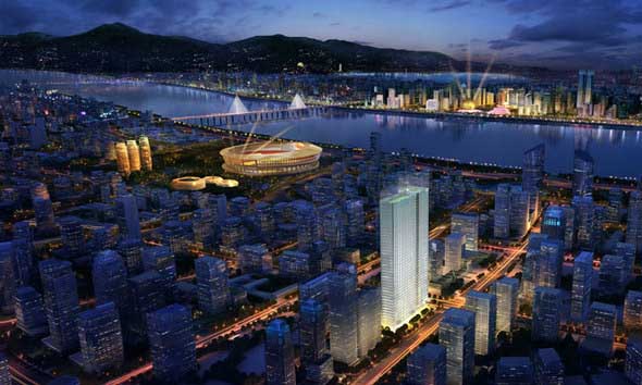 港丽望京实景图
