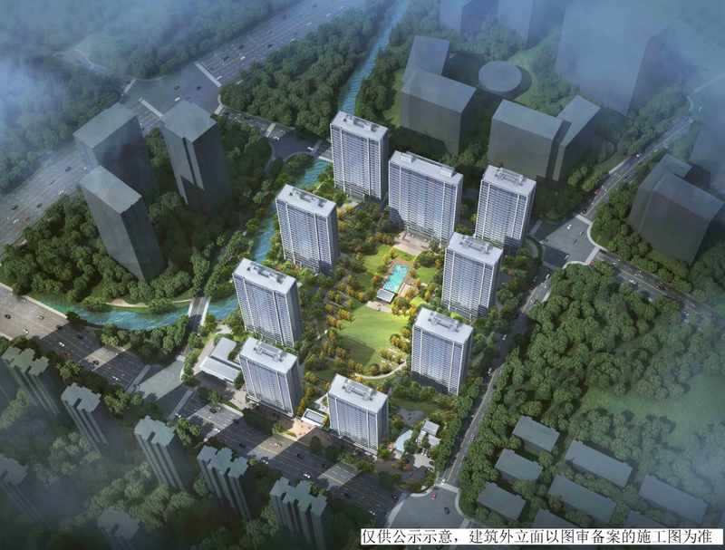 绿城晓月和风公寓实景图