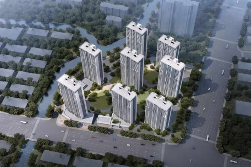 滨江建杭观晖美寓实景图