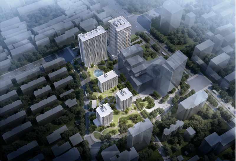 滨江望翠蓝庭实景图