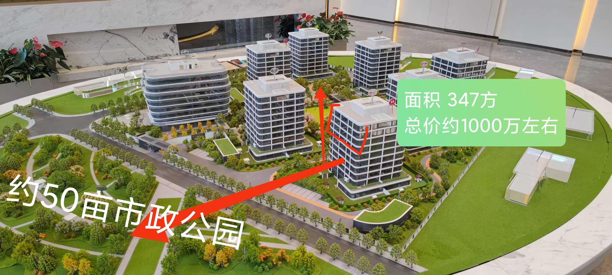 亿联之江心月:稀缺347方大平层， 总价约1000万左右