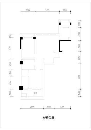 河翠云筑2居室建面约104㎡