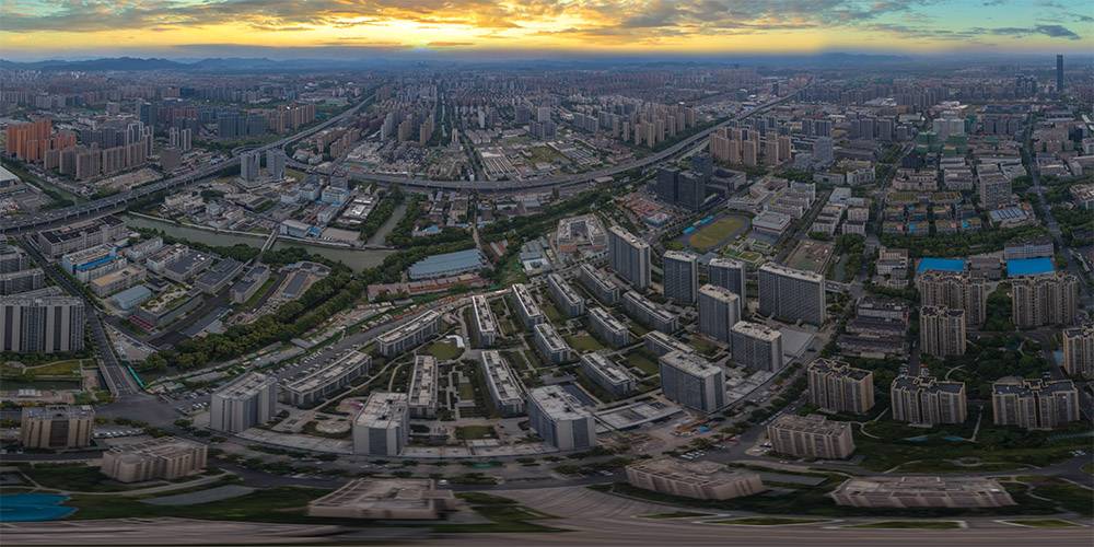 禹洲宋都望林府航拍图