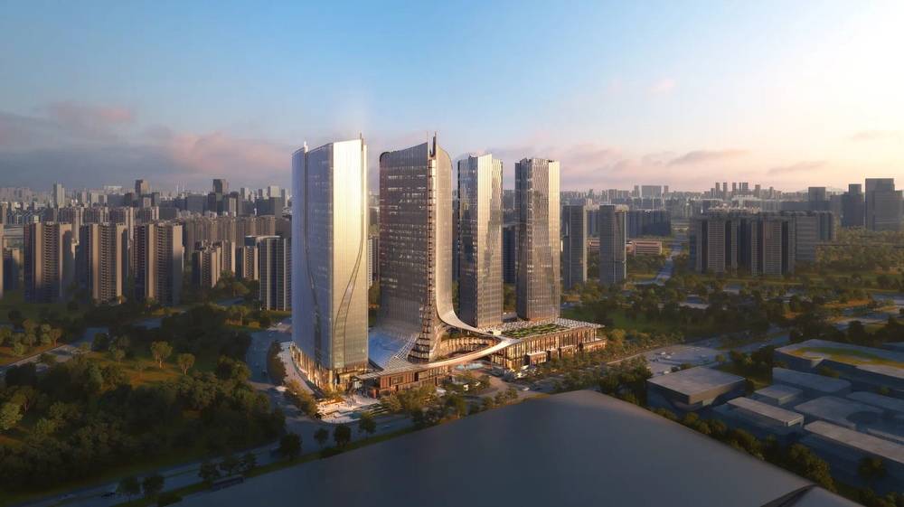 海威安铂中心效果图