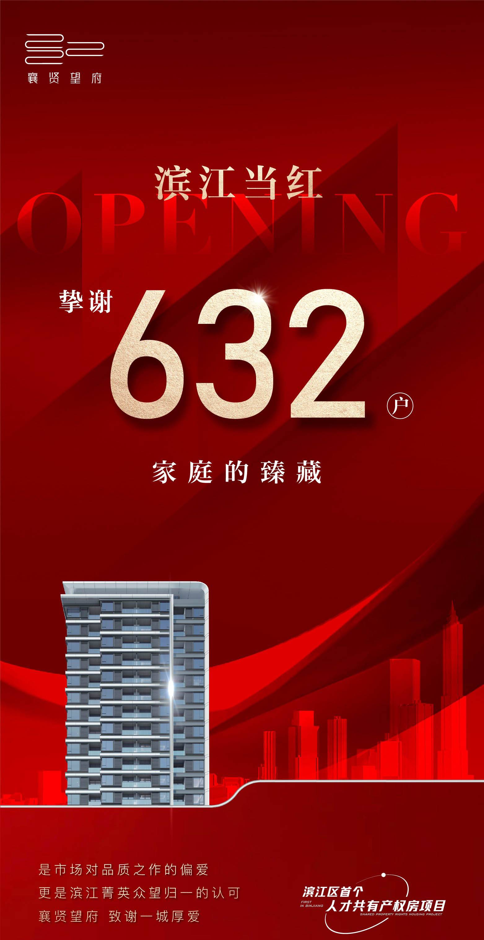 襄贤望府:滨江当红，首开即罄