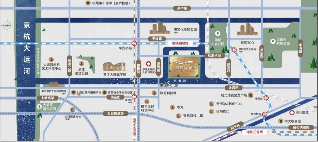 璟宸观澜府区位