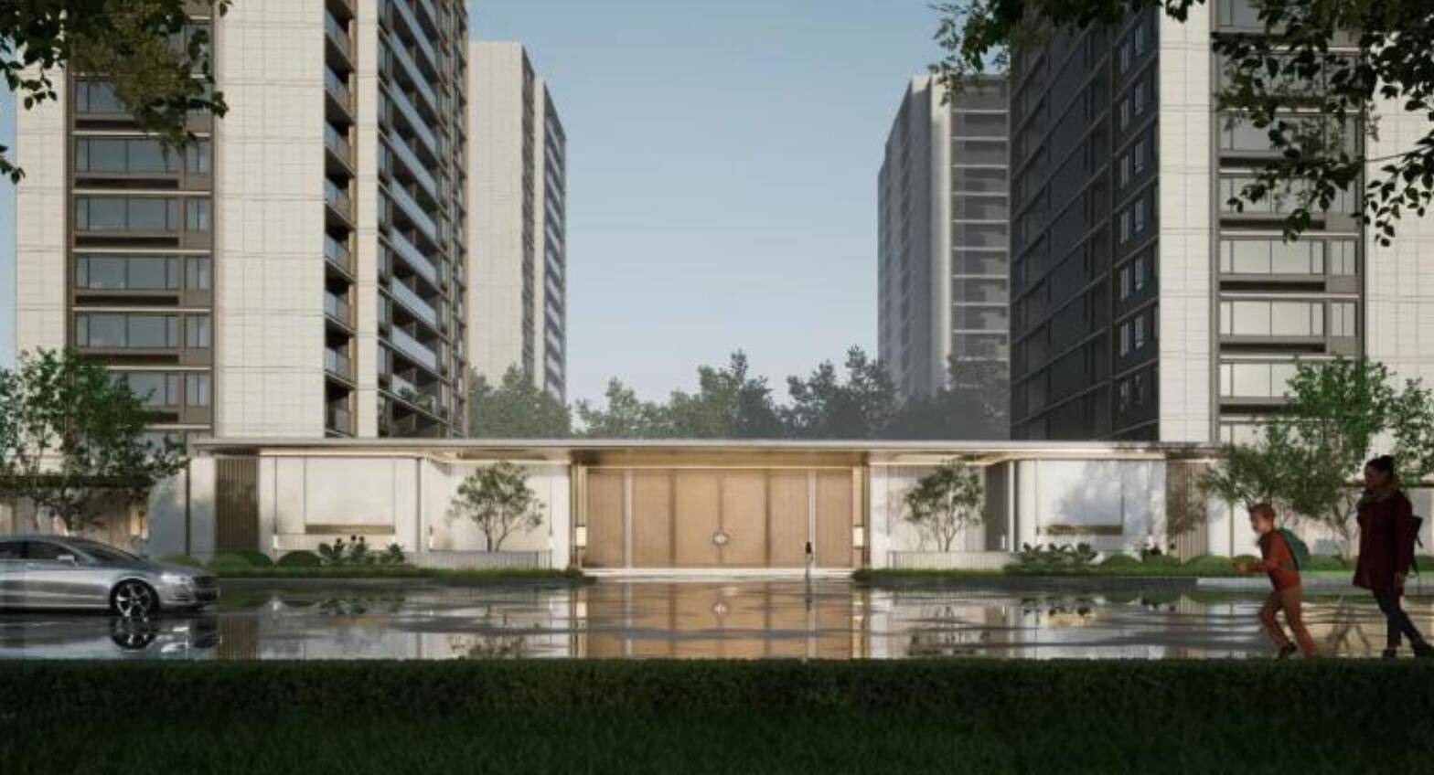 绿城·宸岸新月效果图