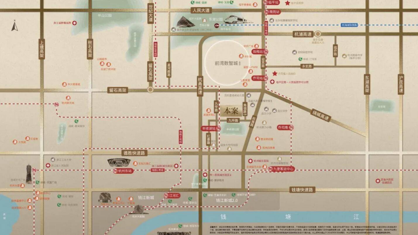 绿城·湖栖云庐区位